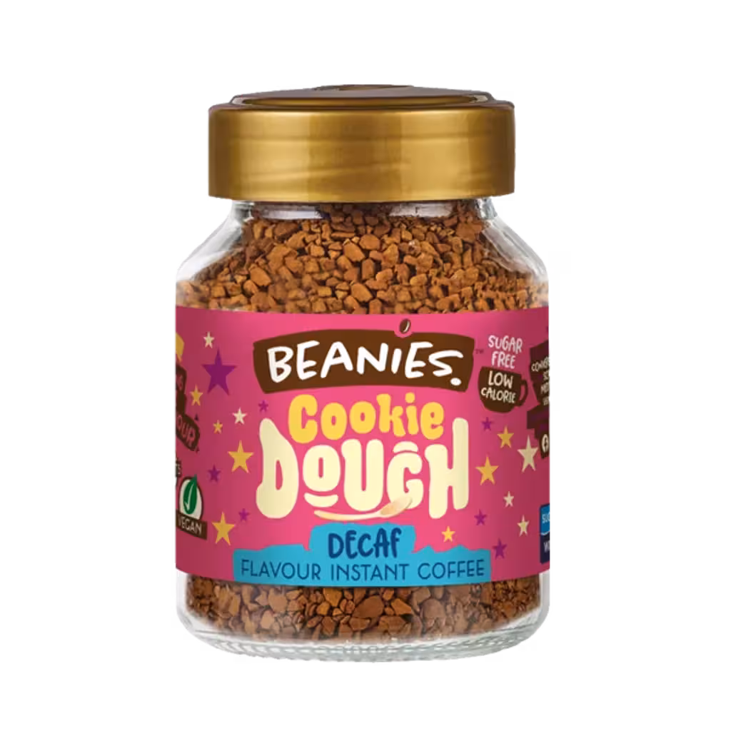 قهوه فوری بدون کافئین خمیر کوکی بینیس Beanies وزن 50 گرم