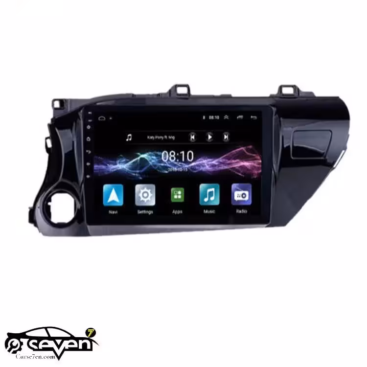 مانیتور اندروید خودرو تویوتا هایلوکس 2018-2017 آلپاین مدل S17 پلاس