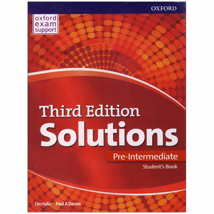 کتاب Solutions Pre-Intermediate (3rd edition)