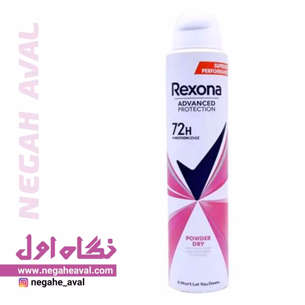 اسپری ضدتعریق 72 ساعته Powder Dry زنانه رکسونا حجم 200 میلی لیتر