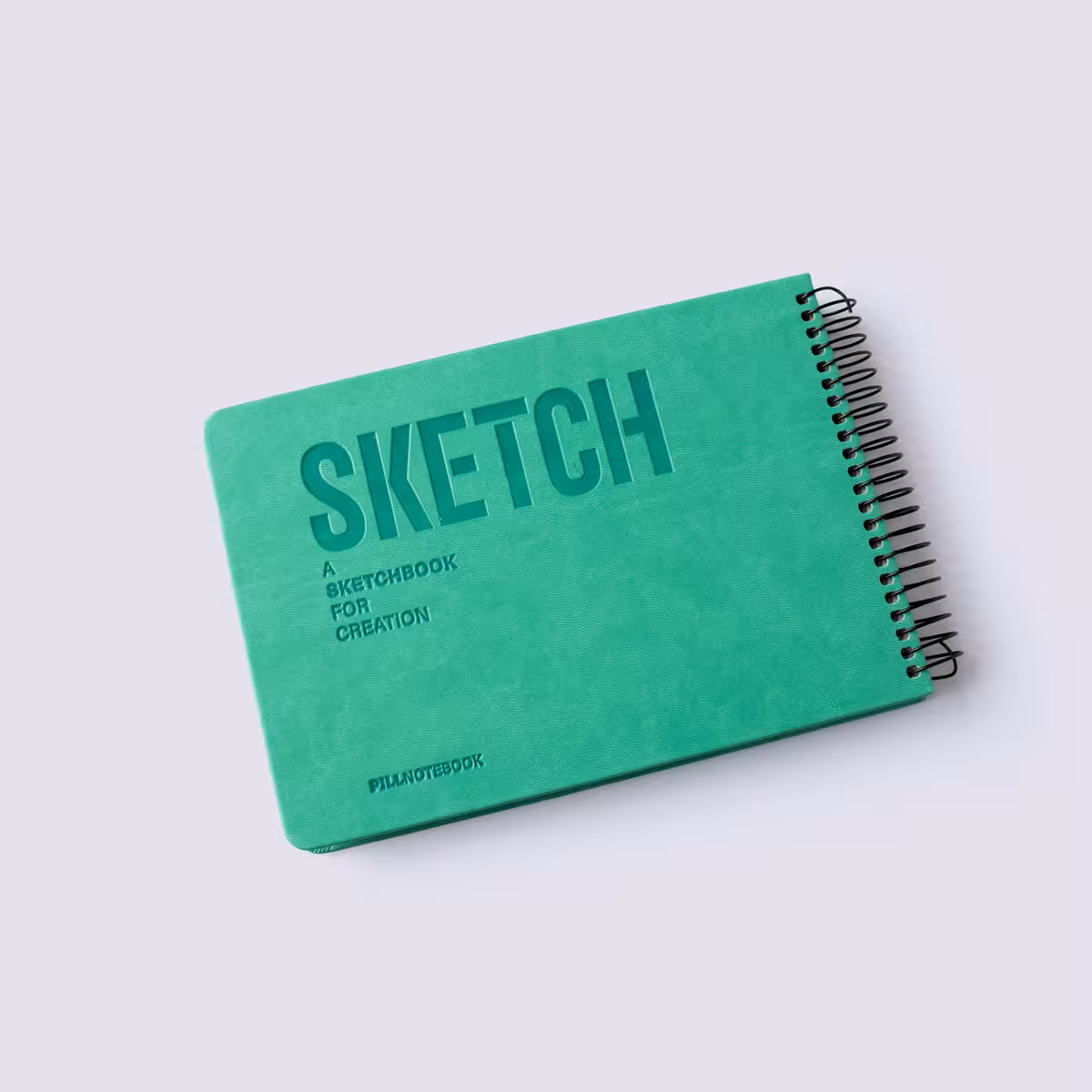 دفتر طراحی آ5 SKETCH سبزآبی پیل (PILL)
