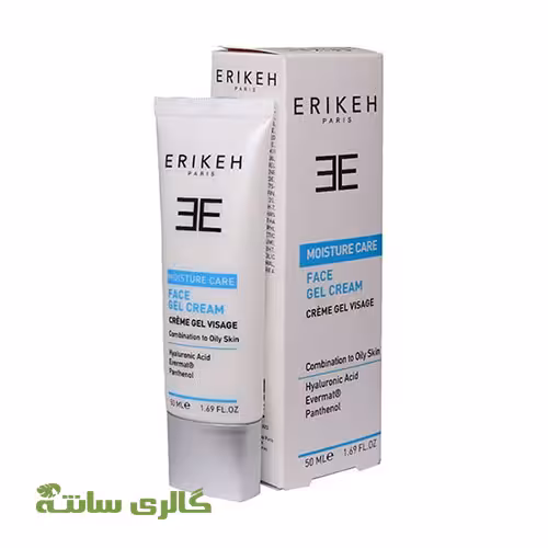 ژل کرم مرطوب کننده پوست چرب اریکه ERIKEH حجم 50 میل