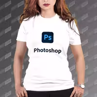 تیشرت زنانه طرح Photoshop TS-487