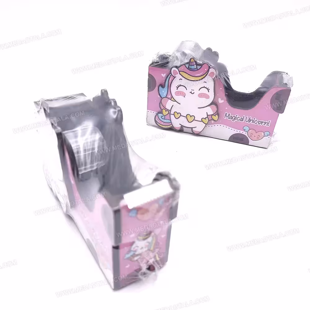 پایه چسب چوبی فانتزی طرح یونی کورن