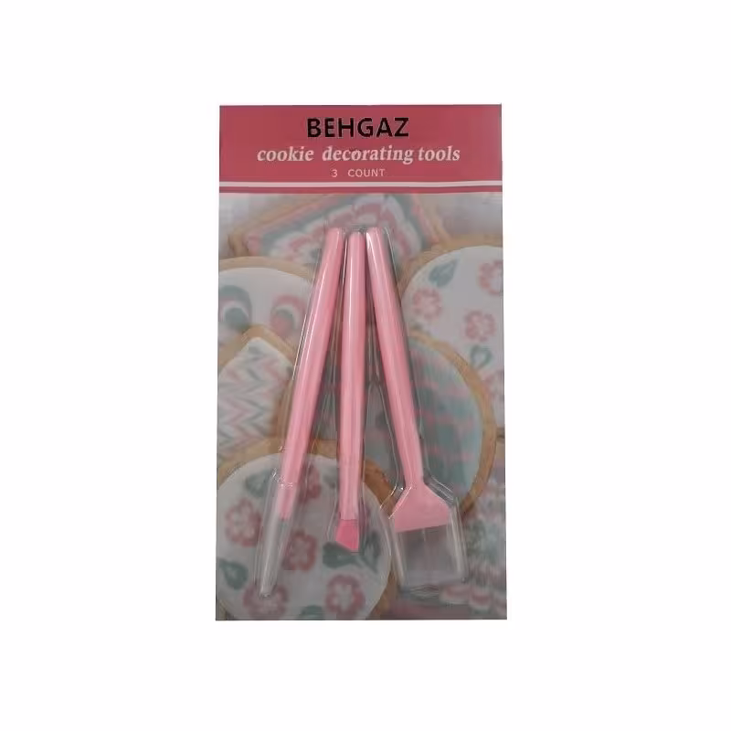 ابزار تزیین کیک و کوکی مدل آیسینگ مجموعه 3 عددی 