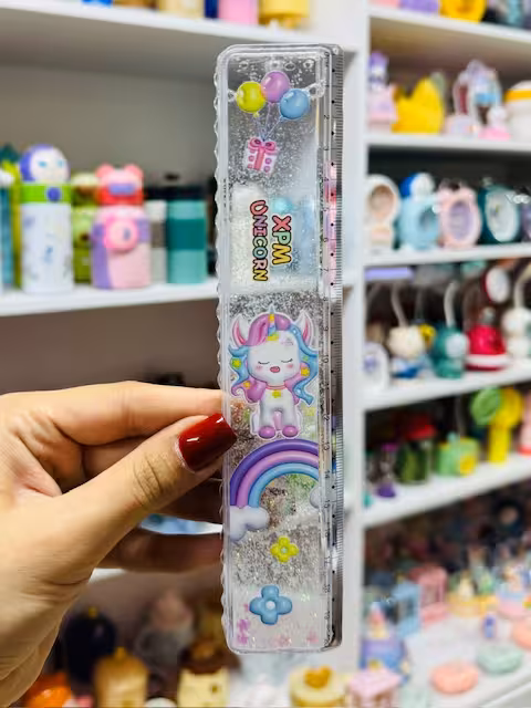 خط کش اکواریومی طرح یونیکورن 2