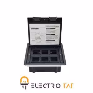 پریز کف خواب با ظرفیت 6 ماژول 10160-6 ملونی