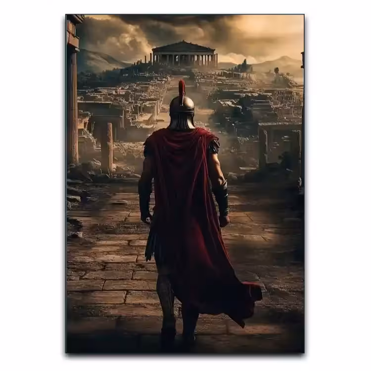 تابلو اسپارتا جنگجوی رومی