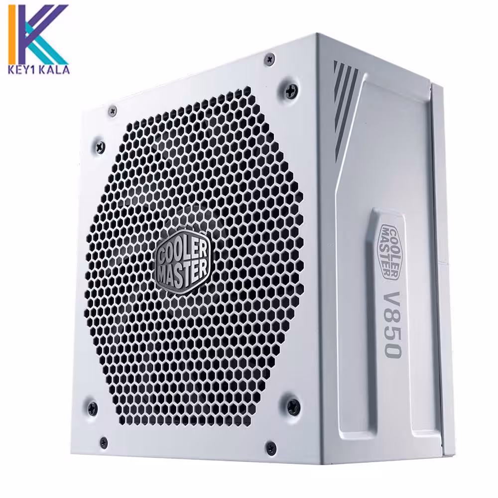 منبع تغذیه کامپیوتر COOLER MASTER V850 GOLD V2 FULL MODULAR WHITE EDITION