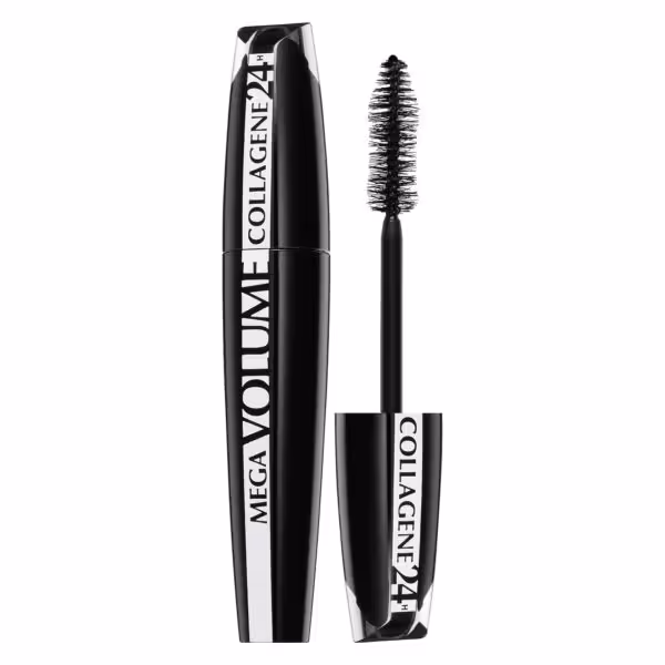 ریمل حجم دهنده لورآل  مدل collagen 24H فرمولاسیون حاوی کلاژن و تقویت کننده مژه ماندگاری 24ساعته  حجم 9میل ساخت فرانسه