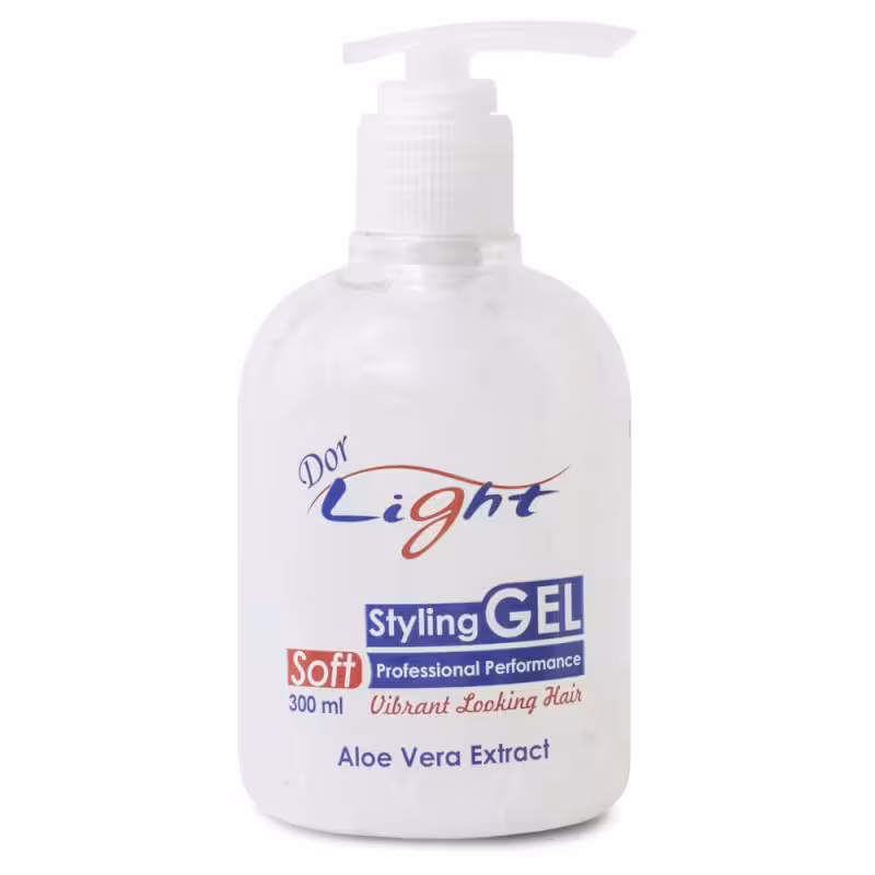 ژل حالت دهنده خیس دورلایت حجم 300 میل DorLight Soft Styling Gel 300 ml