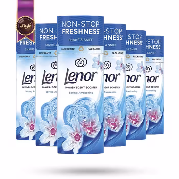 6 عدد دانه خوشبوکننده لنور Lenor رایحه بیداری بهاری Spring Awakening وزن 176 گرم
