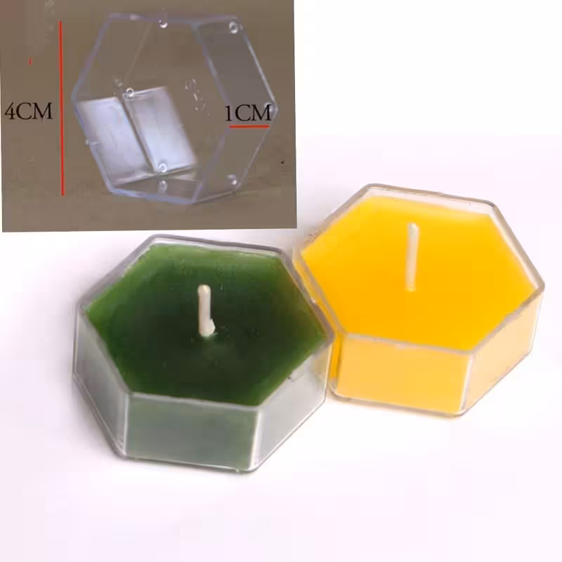 کاپ وارمر شفاف یا طلقی شش ضلعی 50  تایی | amazonchi