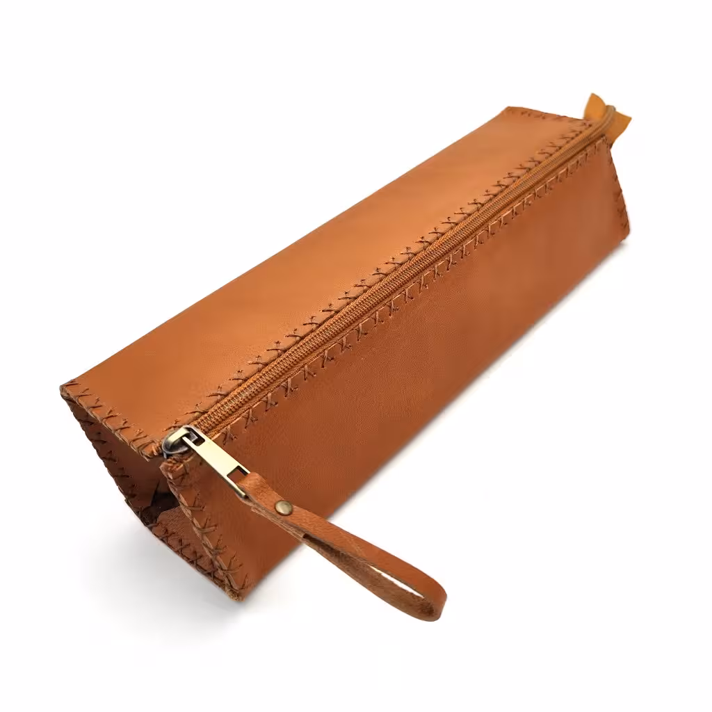 کیف جا قلمی چرمی کرشمه نگار