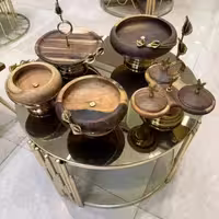 ست پذیرایی 5تیکه گل لیلیوم