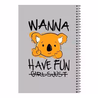 دفتر مشق 80 برگ اس جی مدل خرس شاد