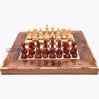 مهره شطرنج چوبی کدfb91