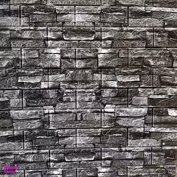 دیوارپوش فومی طرح سنگ کد ZS سایز 70×77 سانتی متر
