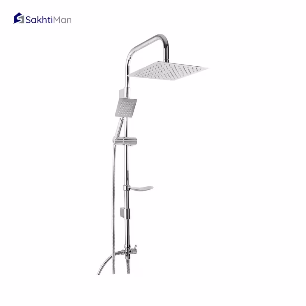 علم دوش حمام دوکاره تمام استیل