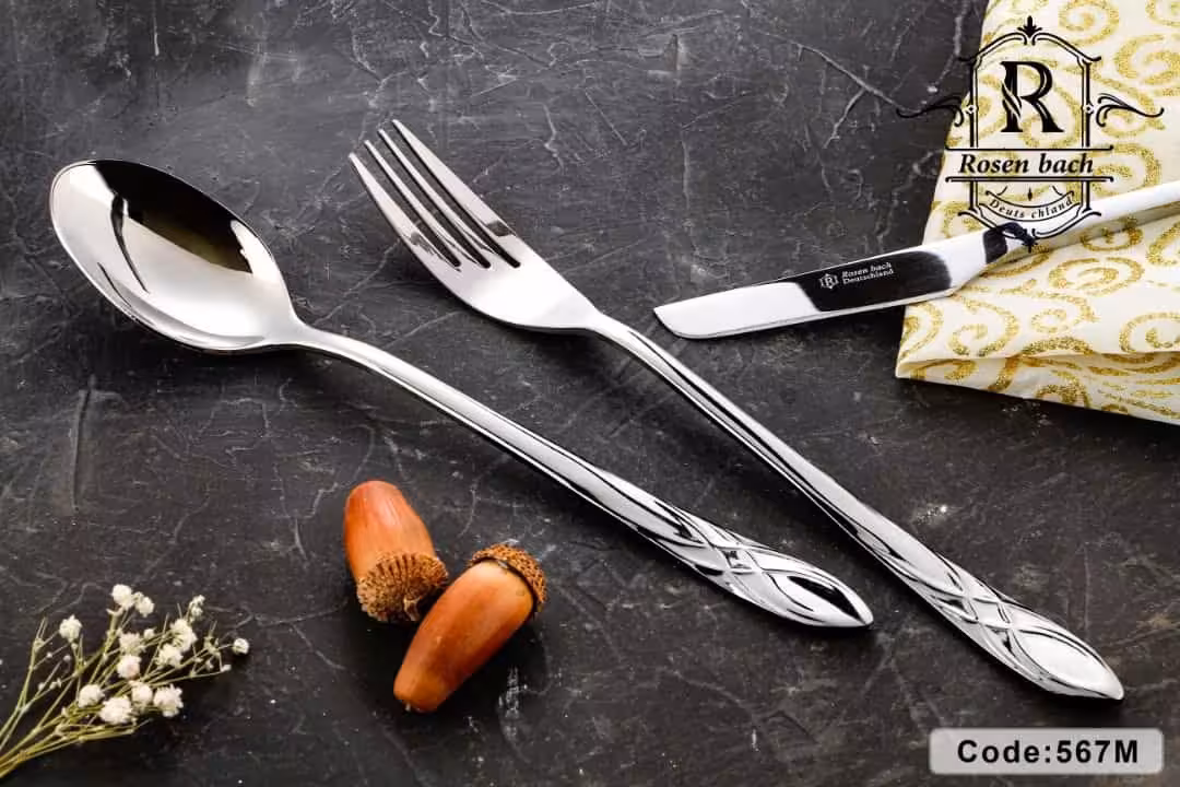 سرویس قاشق چنگال رزنباخ  161 پارچه روزنباخ (36 نفره بدون باکس) کد 567M