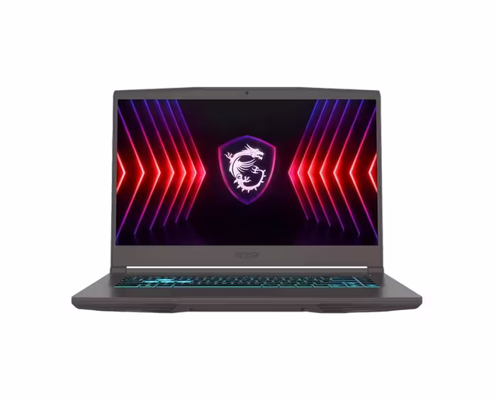 لپ تاپ ام اس آی MSI Thin 15 B13UCX با پردازنده i5 13420H، حافظه 16 گیگابایت رم، حافظه داخلی 512 گیگابایت SSD و کارت گرافیک RTX2050