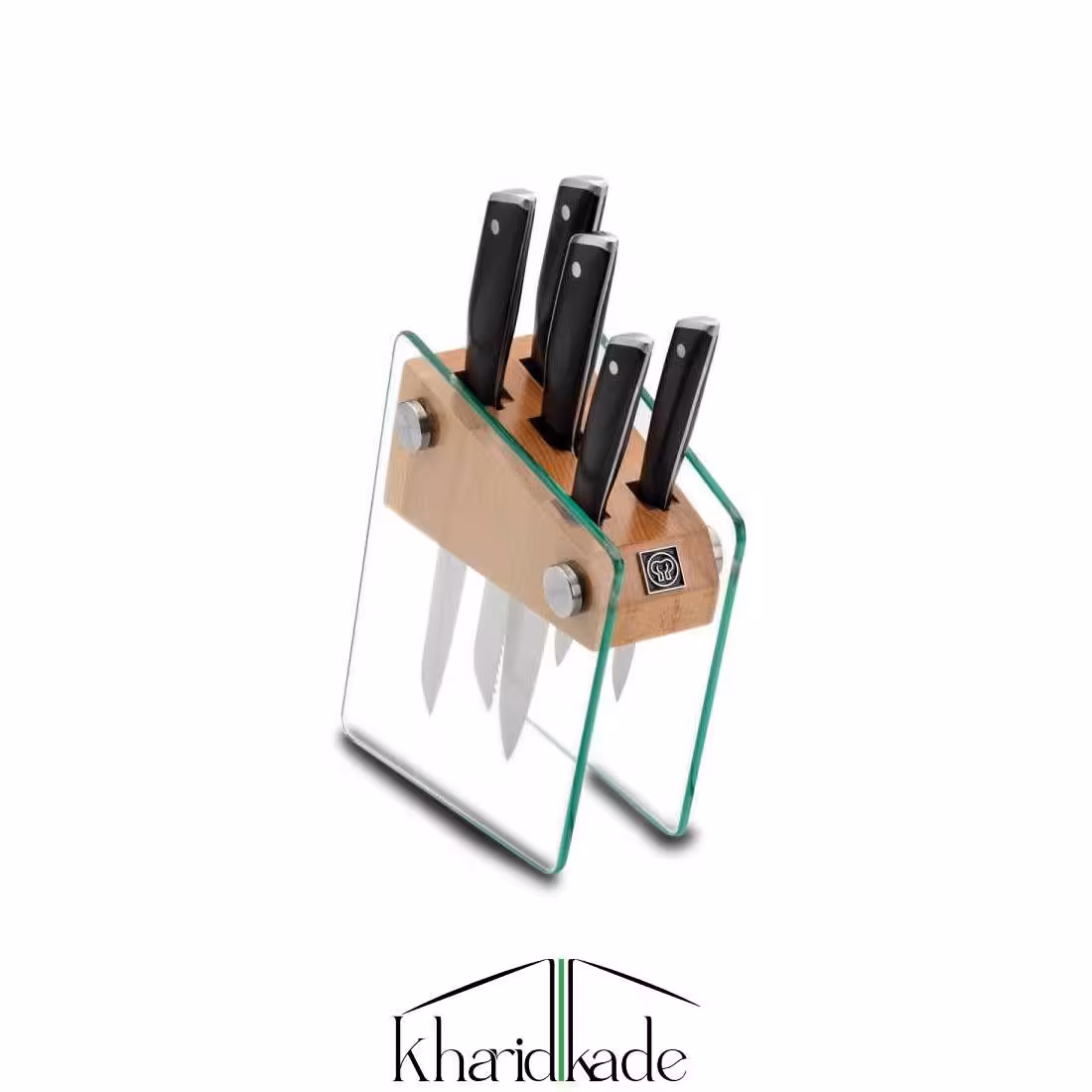 ست چاقو پایه شیشه ای کرکماز Vetra مدل A685