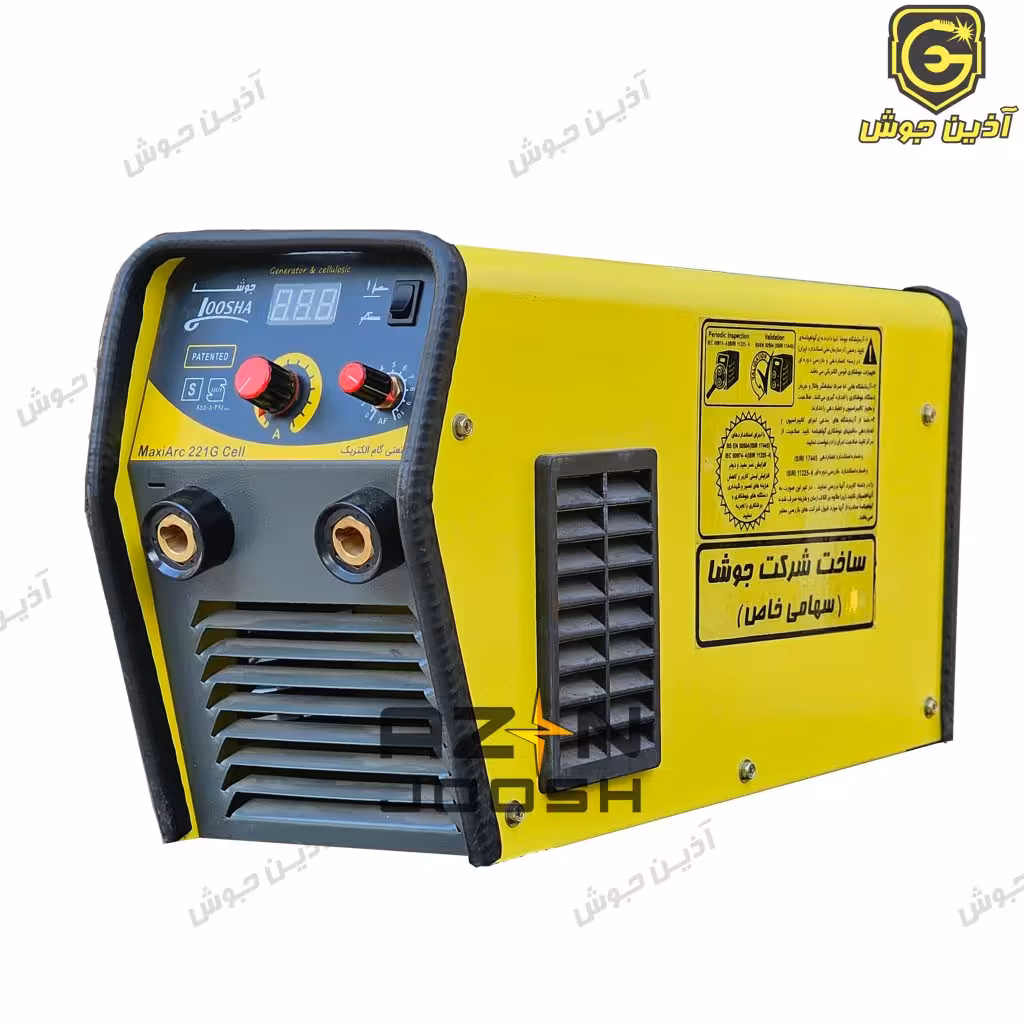 دستگاه جوشکاری رکتیفایر گام الکتریک/جوشا مدل Maxi Arc 221 G Cell (تک فاز-اینورتری)