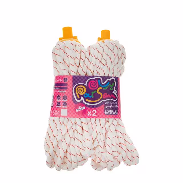 یدک زمین شوی طنابی پرسان 2 عددی