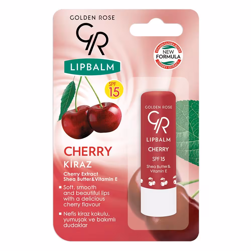 بالم لب گیلاس گلدن رز با SPF15