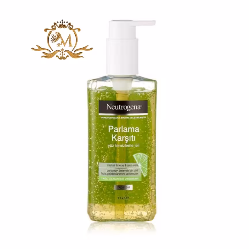 ژل شستشوی صورت لیمو و آلوئه ورا نوتروژینا