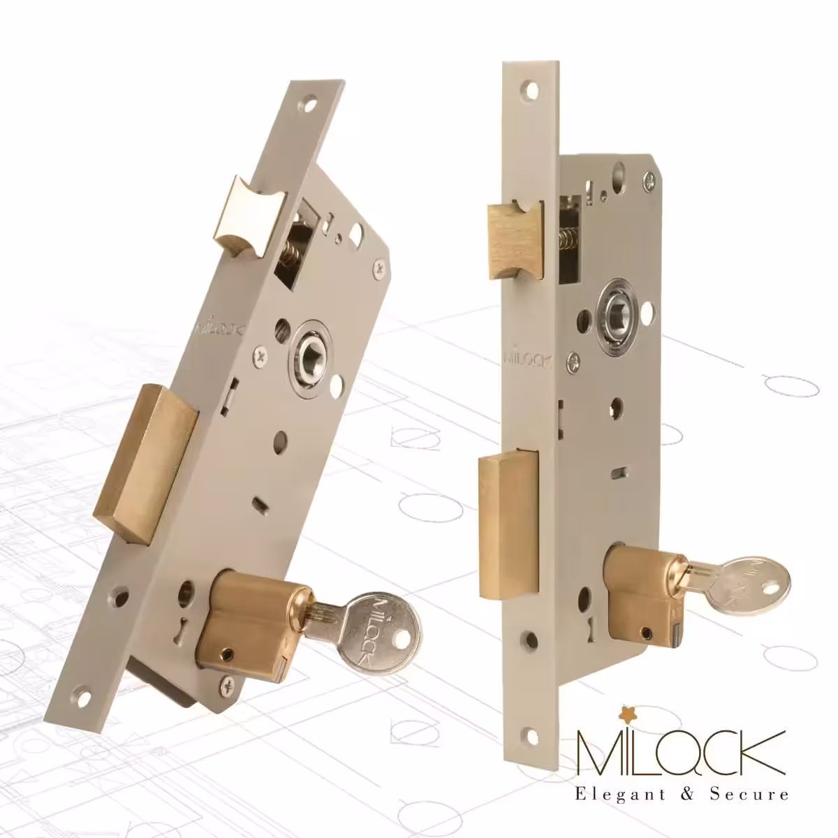 قفل سوئیچی میلاک MILOCK