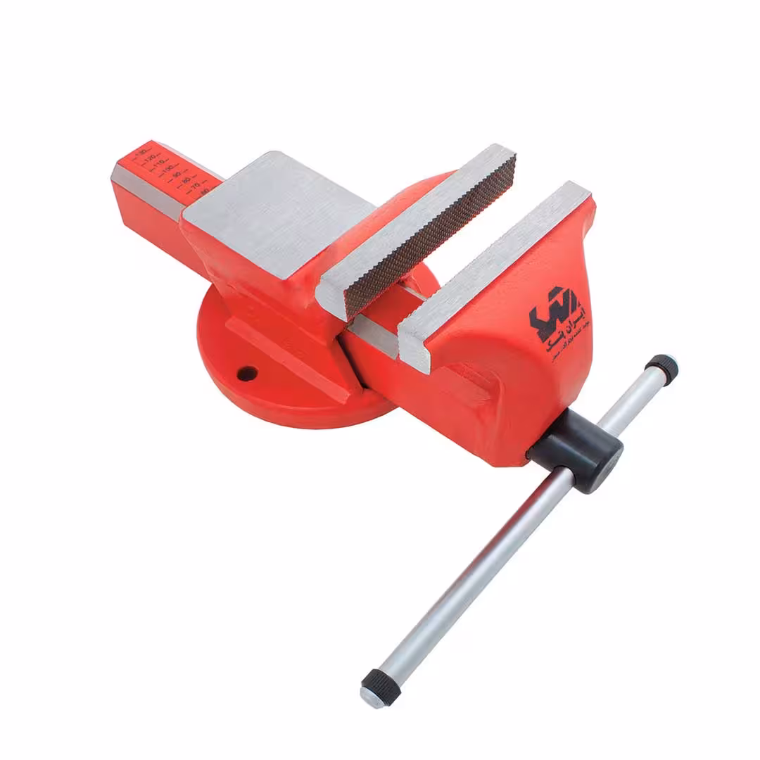 گیره رومیزی فولادی سایز  180 میلی متر ایران پتک مدل KA 1810