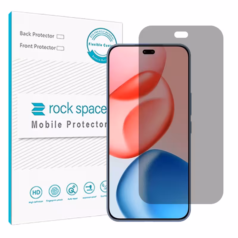 گلس آنر Honor 400 Pro مدل نانو هیدروژل پرایوسی برند راک اسپیس کدS