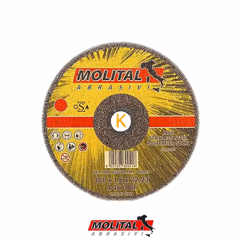 صفحه برش استیل 16 میل مولیتال Molital