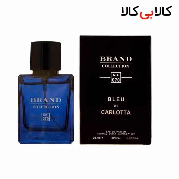 عطر جیبی برند کالکشن کد NO 070 مردانه حجم 25 میلی لیتر