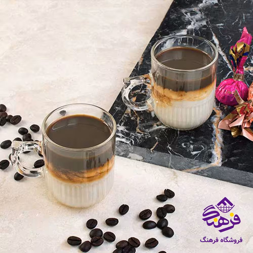 لیوان لیونل دسته دار کادو کاوه (6دک)