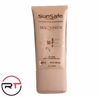 ضد آفتاب بژ ابریشمی SPF50 فاقد چربی NW15 سان سیف