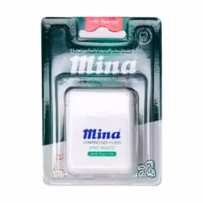 نخ دندان مینا با اسانس نعنا 50 متر