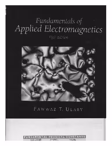 خرید و دانلود نسخه کامل کتاب Fundamentals of Applied Electromagnetics