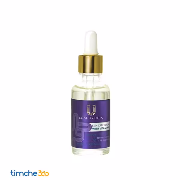 سرم جوان کننده و ضد پیری لاکچری کوین ویتامین A حجم 30 میلی لیتر