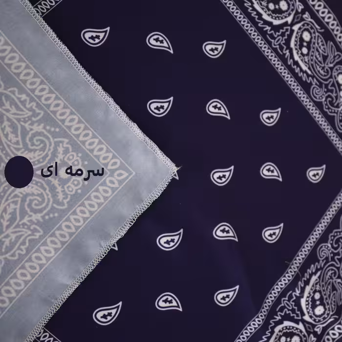 دستمال سر و گردن مدل باندانا کد 100