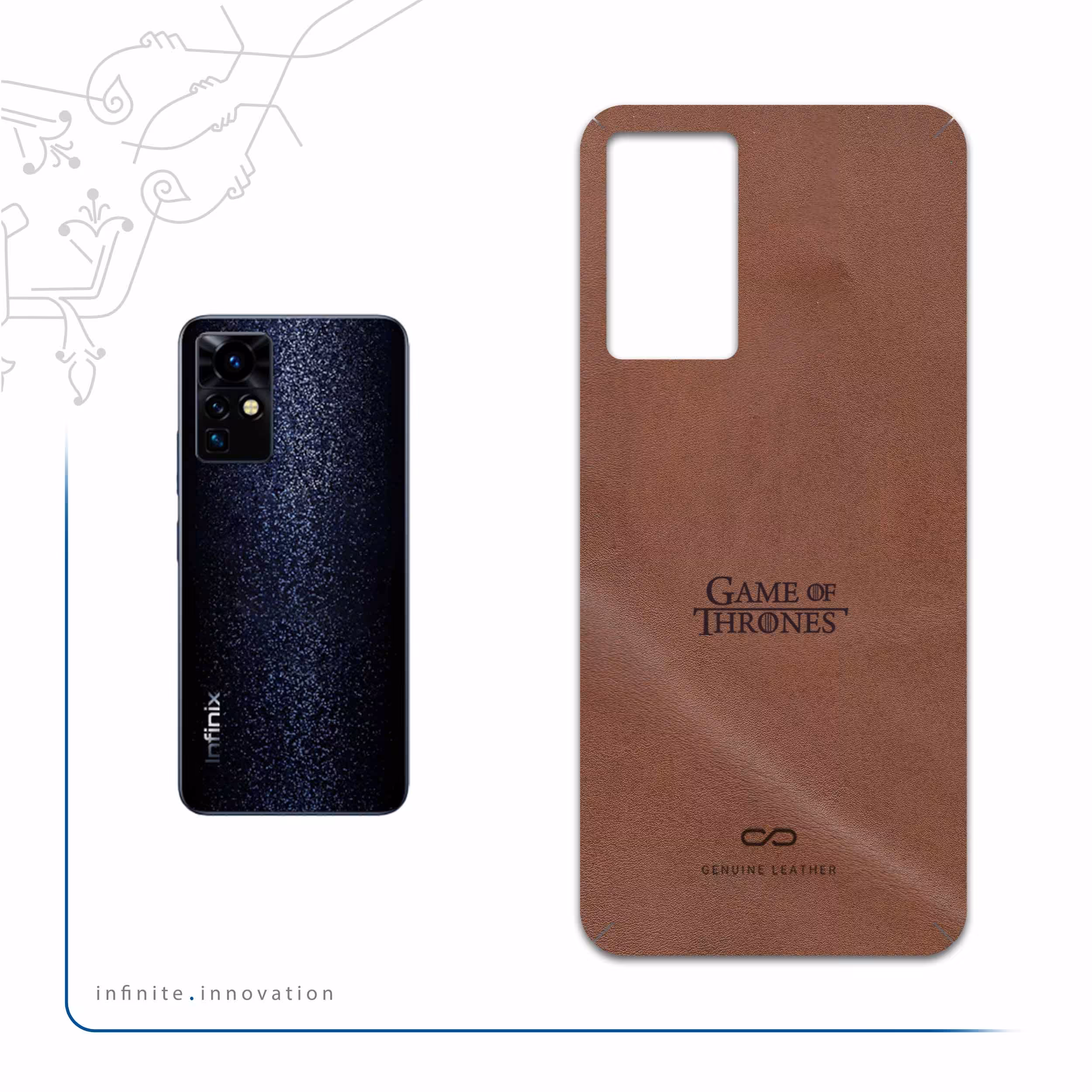 برچسب پوششی ماهوت مدل MNL-GOT مناسب برای گوشی موبایل اینفینیکس Zero X
