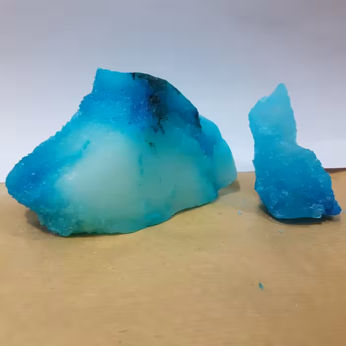 سنگ نمک دکوری مدل اقیانوس کد E5K12 بسته 2 عددی