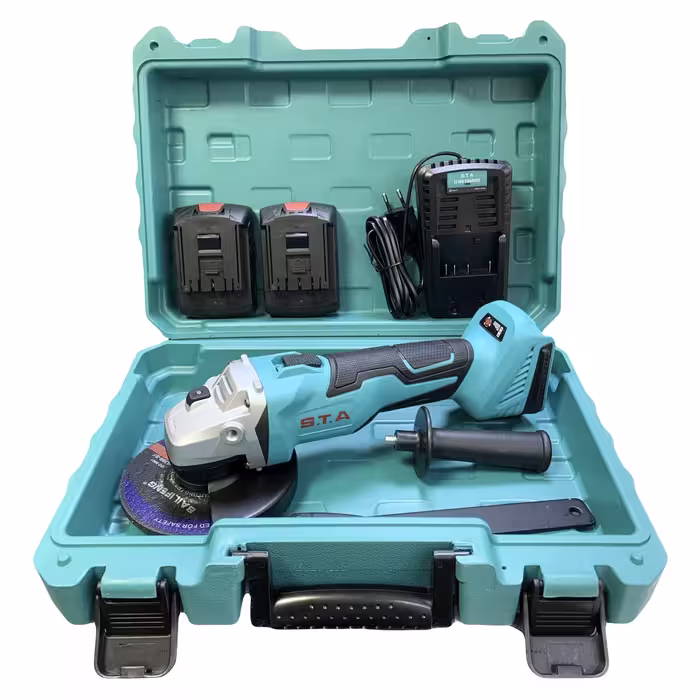 مینی فرز شارژی اس تی ای مدل LW18AJA-125  - Brushless