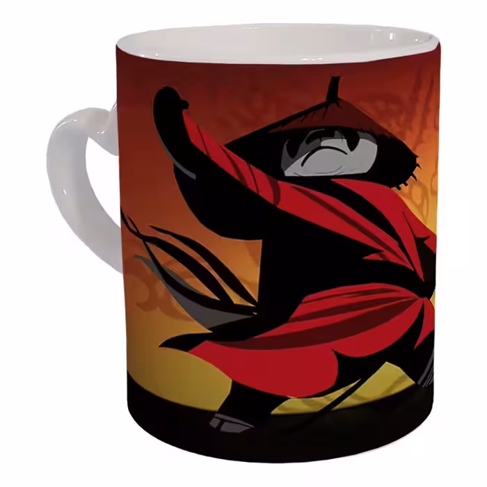 ماگ مدل دسته قلبی طرح پاندا کنگ فو کار کد 50