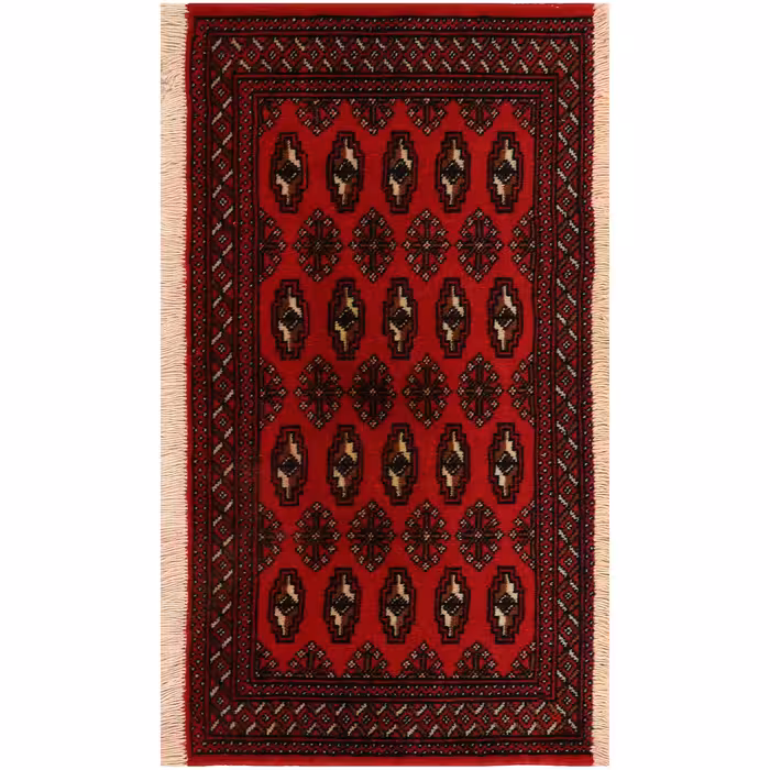 فرش قدیمی دستبافت نیم متری فرش هريس کد 101987