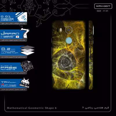 برچسب پوششی ماهوت مدل Mathematical Geometric Shape 6-FullSkin مناسب برای گوشی موبایل گوگل Nexus 5X