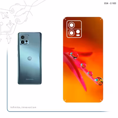 برچسب پوششی ماهوت مدل Plant dew مناسب برای گوشی موبایل موتورولا Moto G72