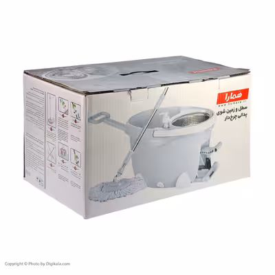 ست سطل و زمین شوی همارا مدل Walkable Mop