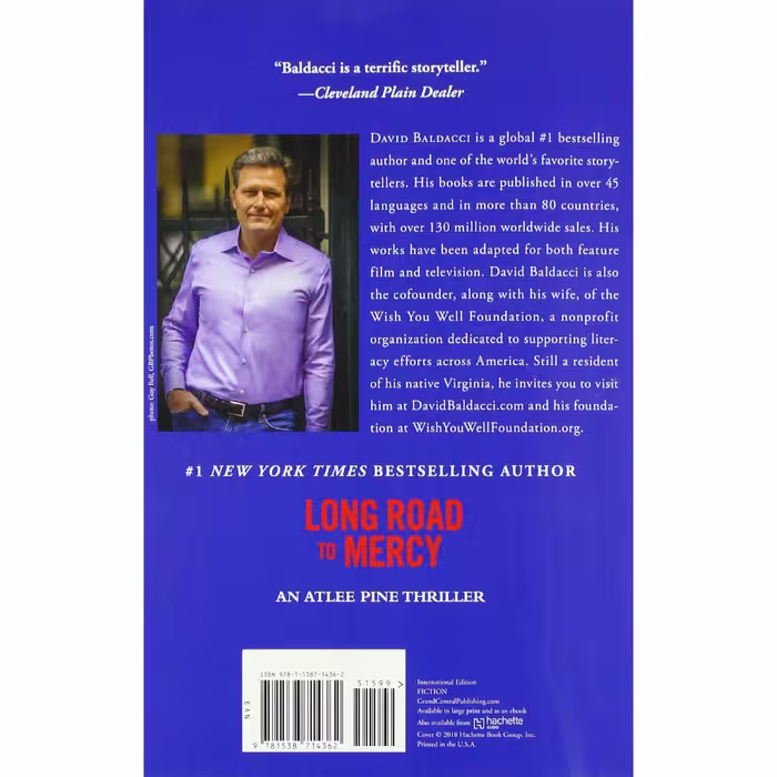 کتاب Long Road to Mercy اثر David Baldacci انتشارات Grand Central Publishing 